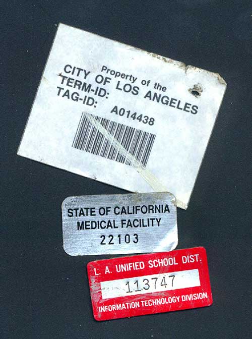 tags from ewaste - China